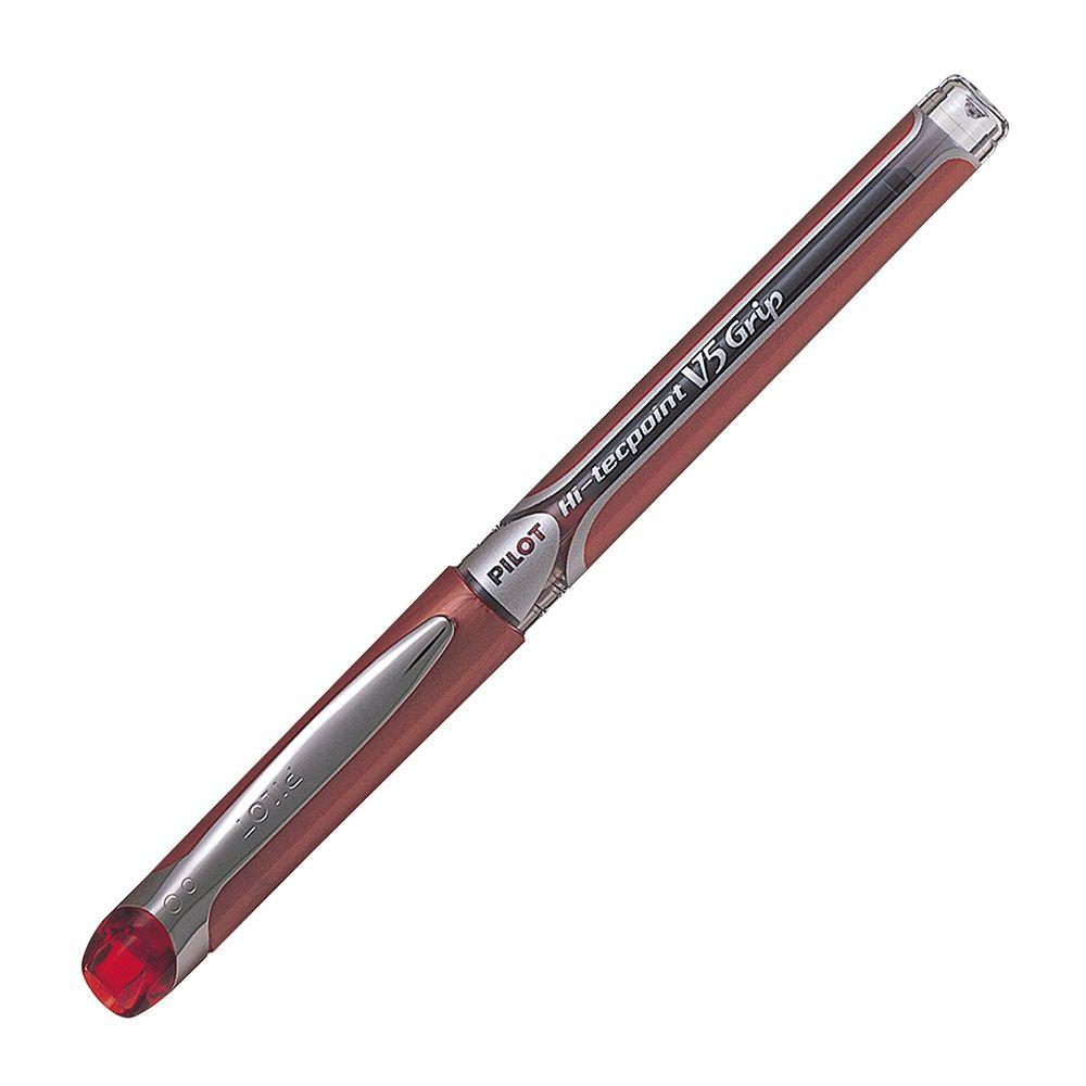 Lápiz Tinta Pilot Hi-tecpoint Grip V5 (0.5 mm) Rojo Pilot-0