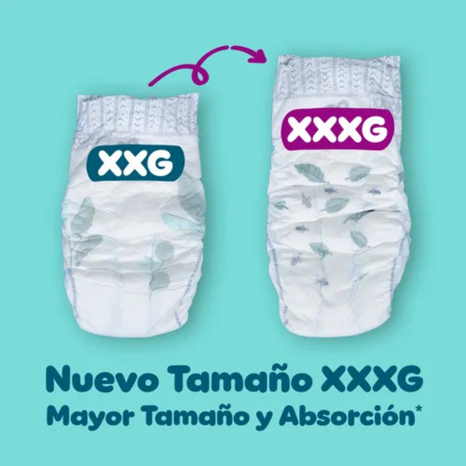 PAÑAL PAMPERS PREMIUN CARE XXXG X52-5