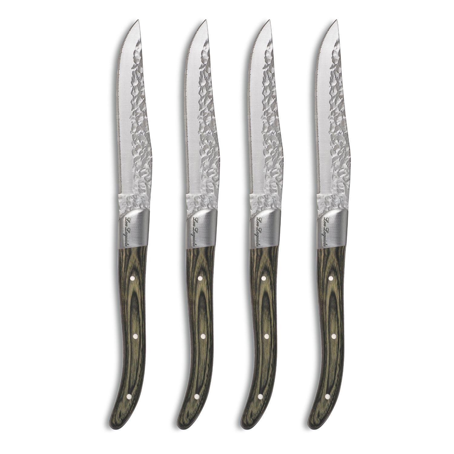 SET 4 CUCHILLOS CARNE VOLCANO LAGUIOLE, CAJA MADERA-0