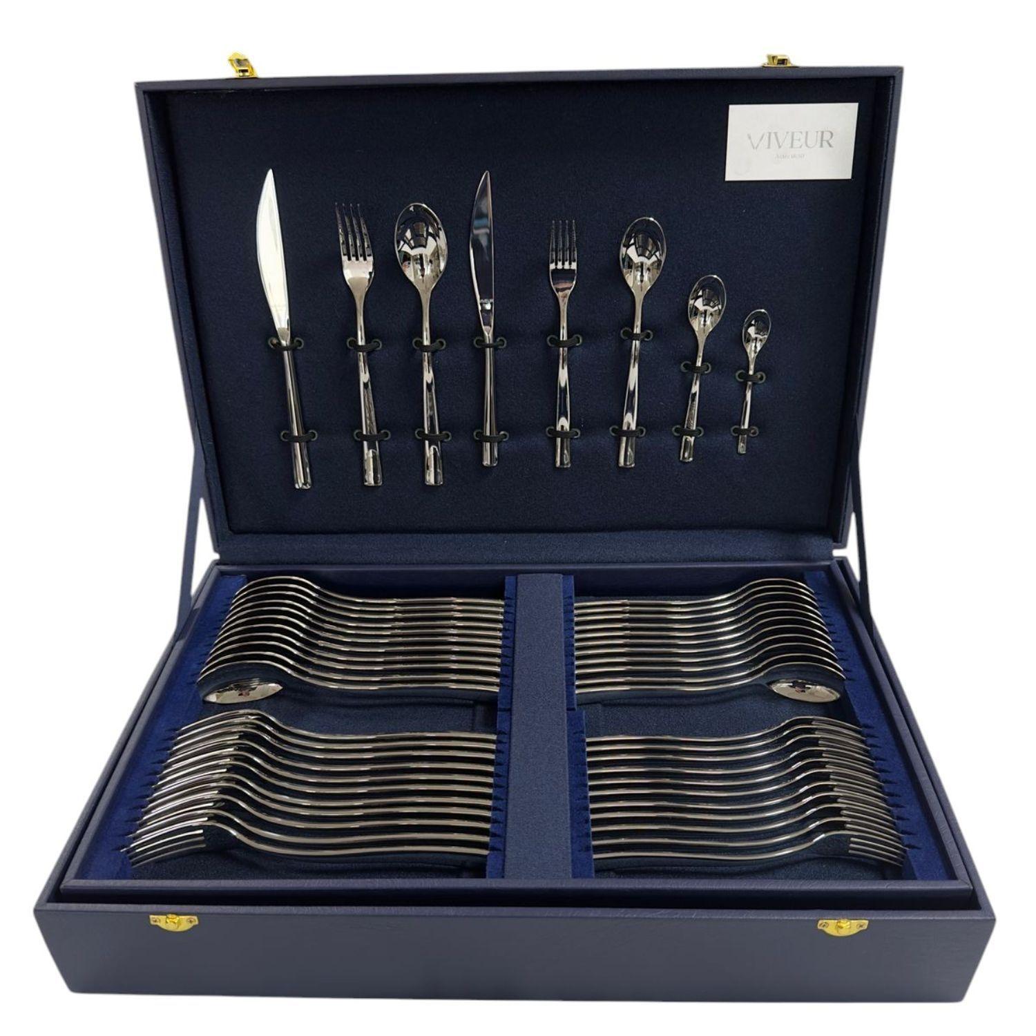 JUEGO CUCHILLERIA OXFORD VIVEUR, 12 PERSONAS, 96 PZ-2