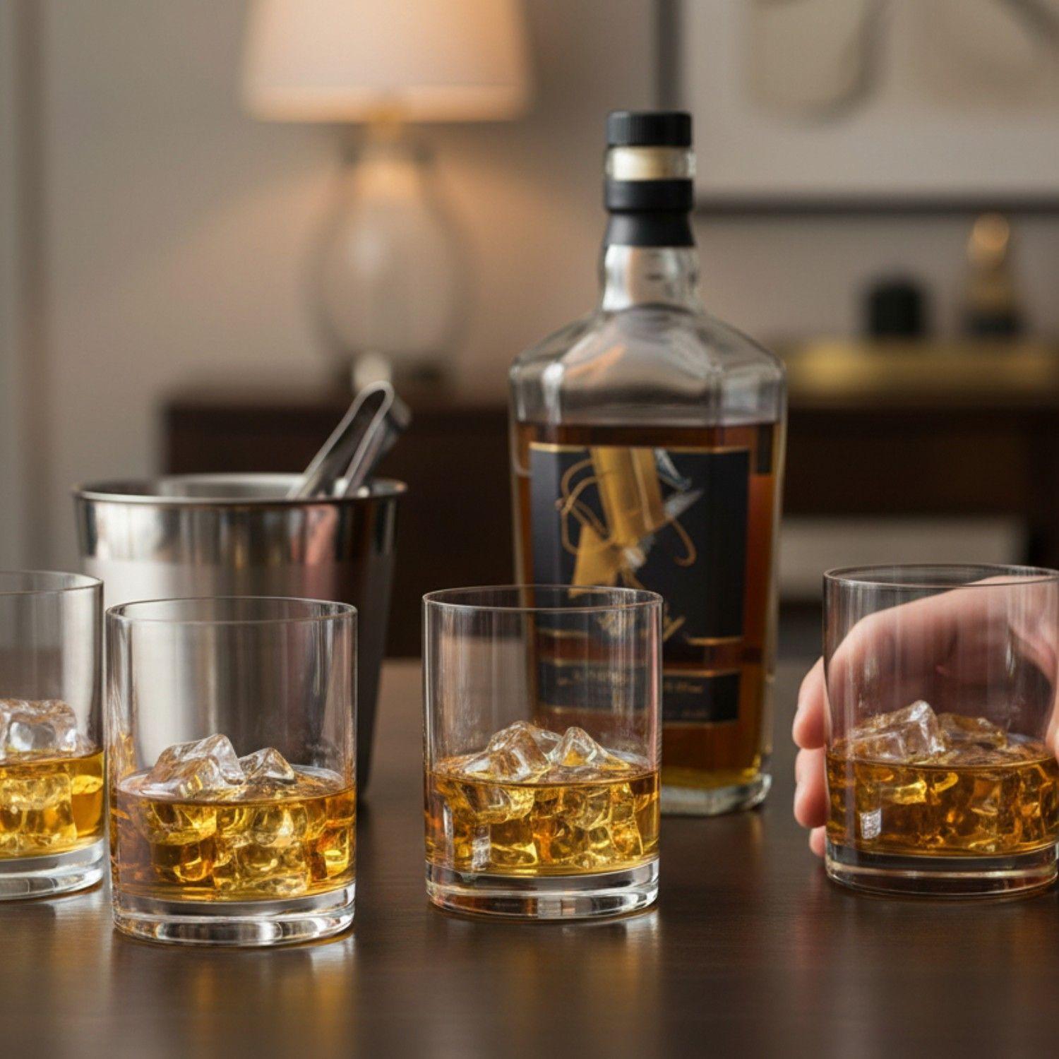 SET 4 VASOS BAJOS FIRENZE BOHEMIA 320 ML-4