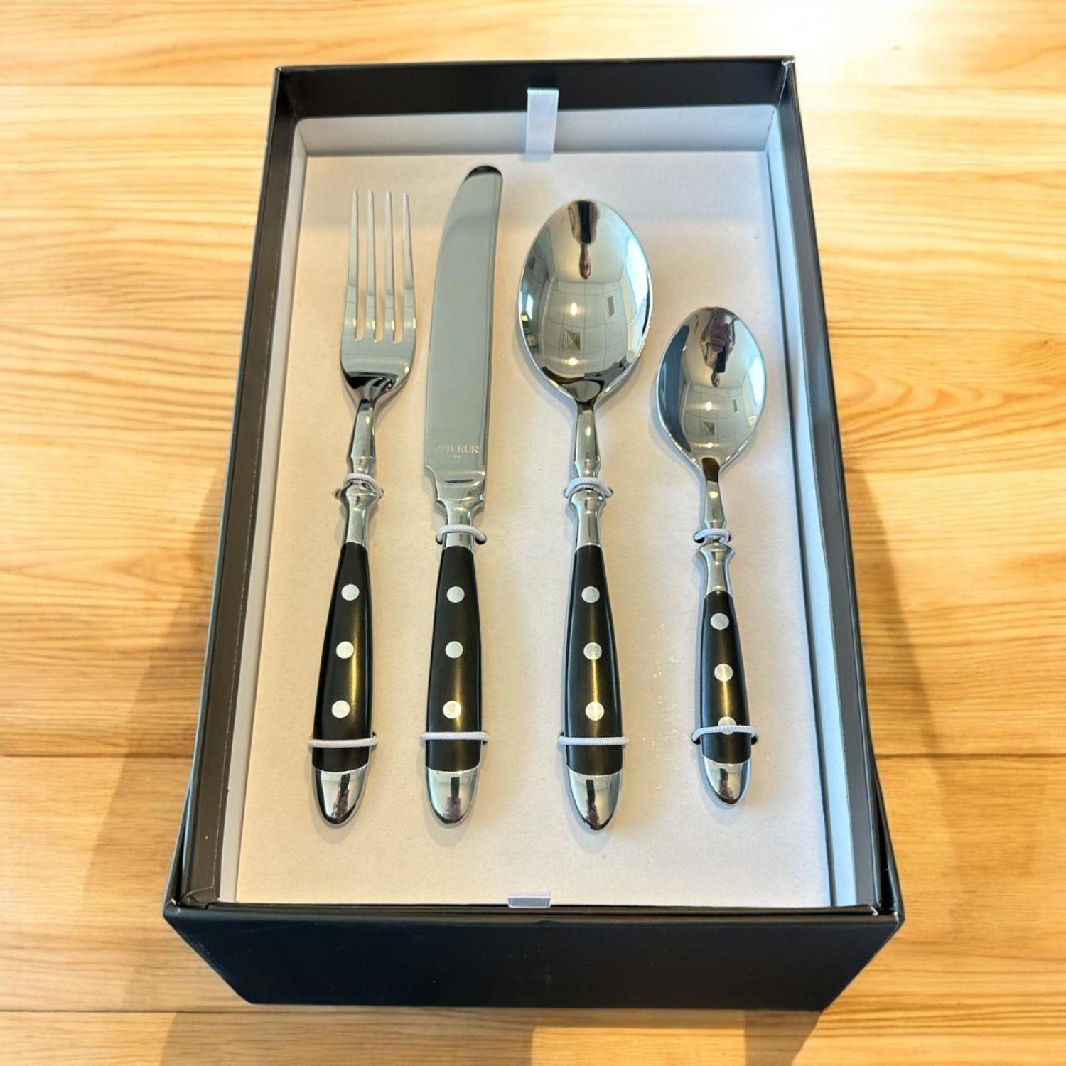 JUEGO CUCHILLERIA FORJEN VIVEUR 6 PERSONAS 24 PZ-2