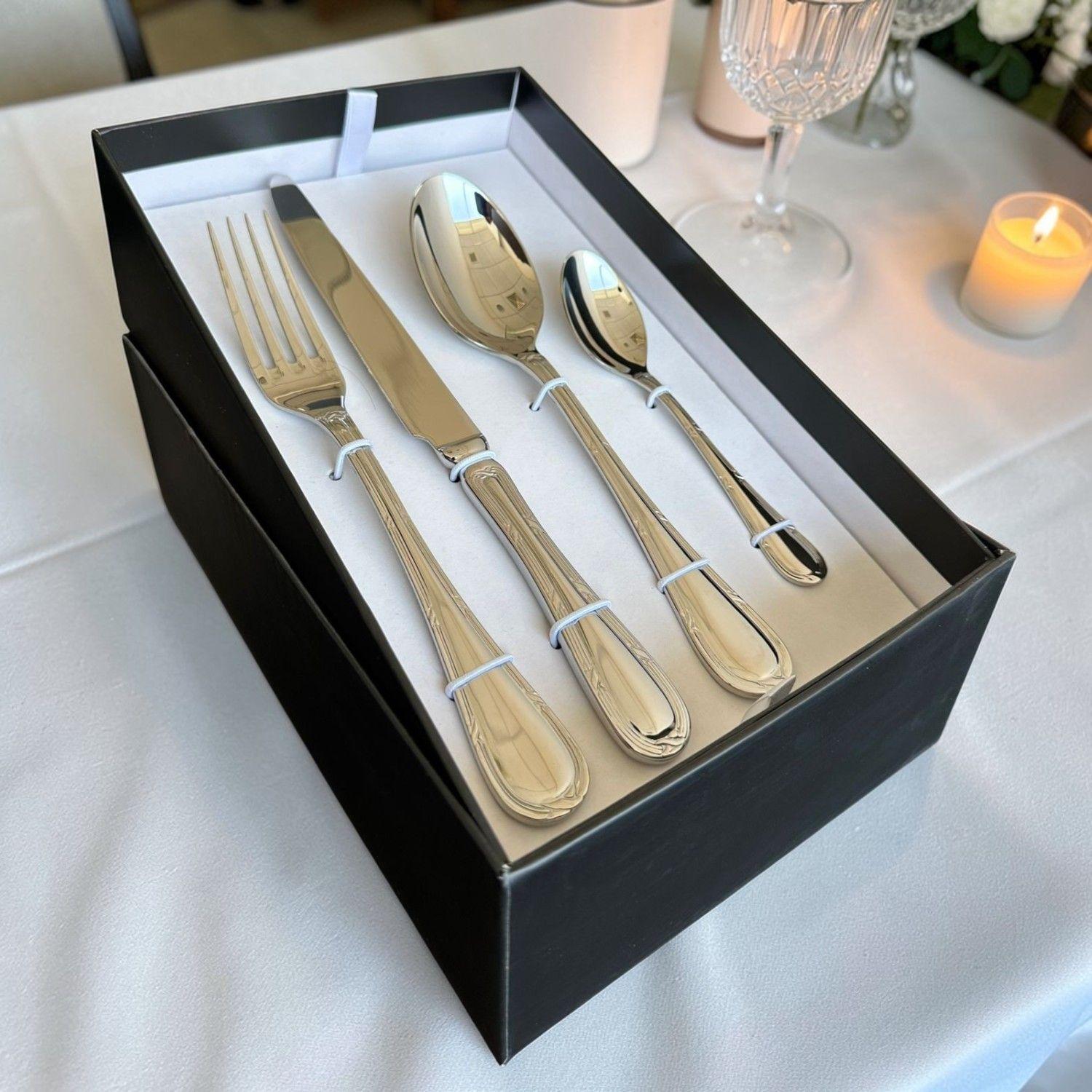 JUEGO CUCHILLERIA LOUVRE VIVEUR 6 PERSONAS 24 PZ-2