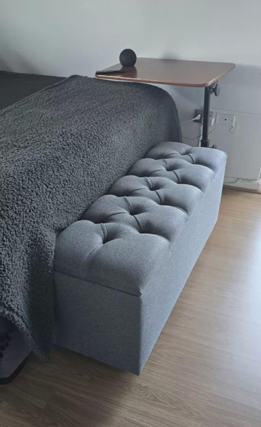 Banqueta baúl, pie de cama-2