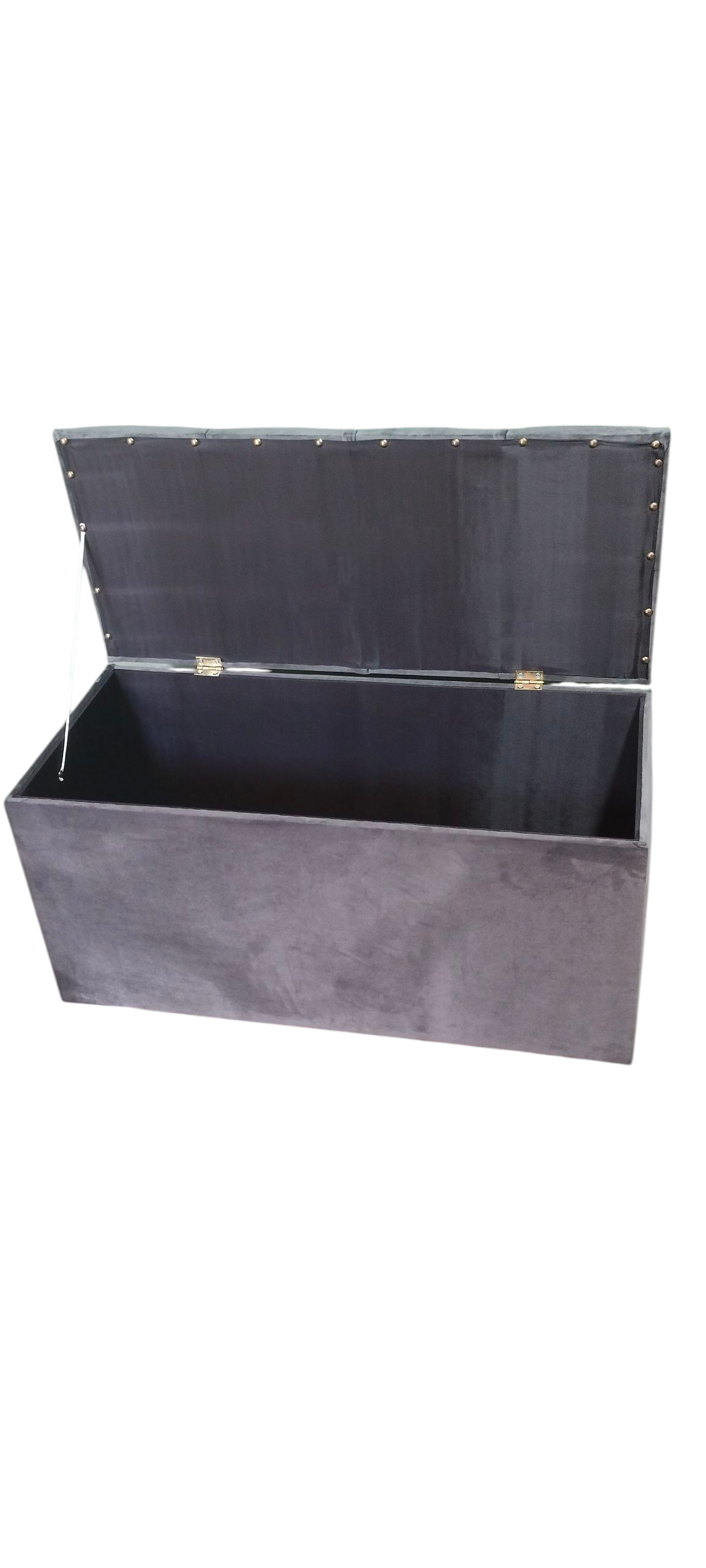 Banqueta baúl, pie de cama, organizador, multiuso-3