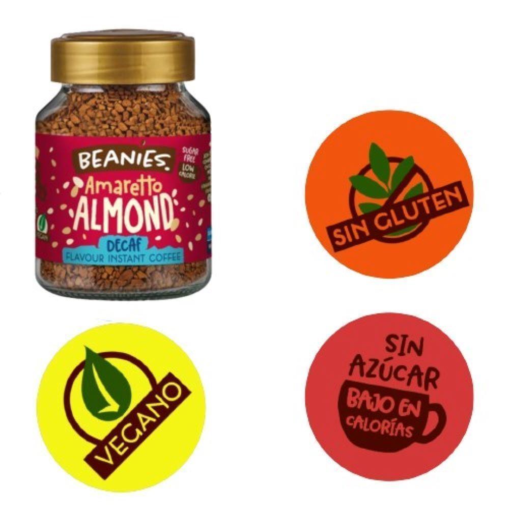 Café BEANIES Descafeinado Amaretto Almond-2