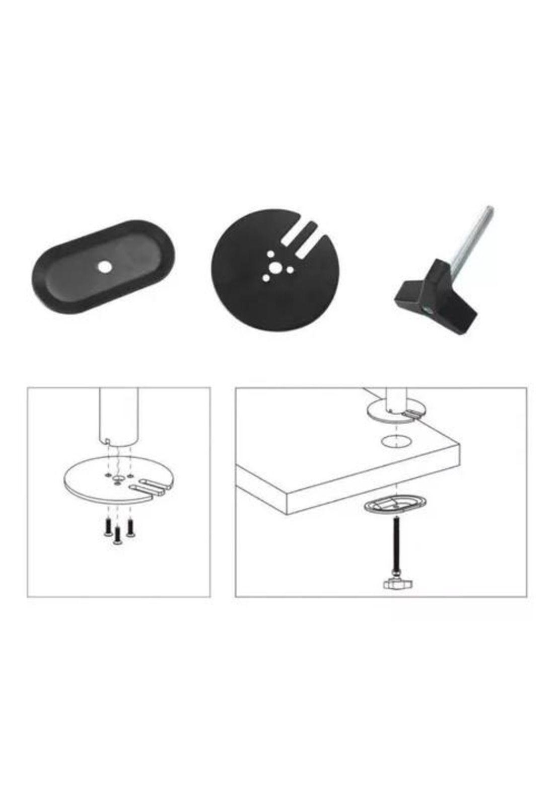 Soporte para monitor y notebook brazo articulado de escritorio-4