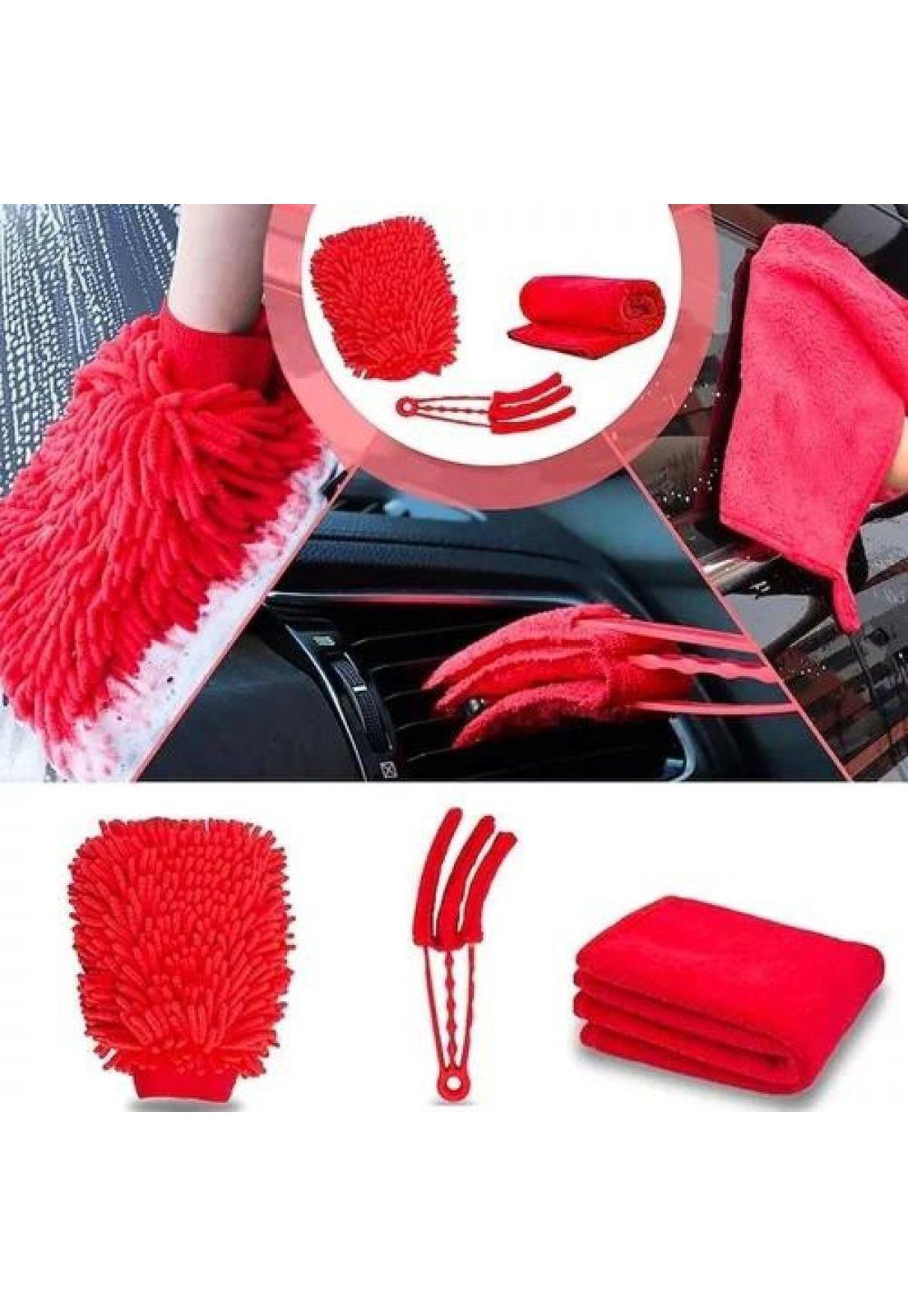 Kit de limpieza de auto, 18 piezas, pulidor de focos y limpieza de auto-3