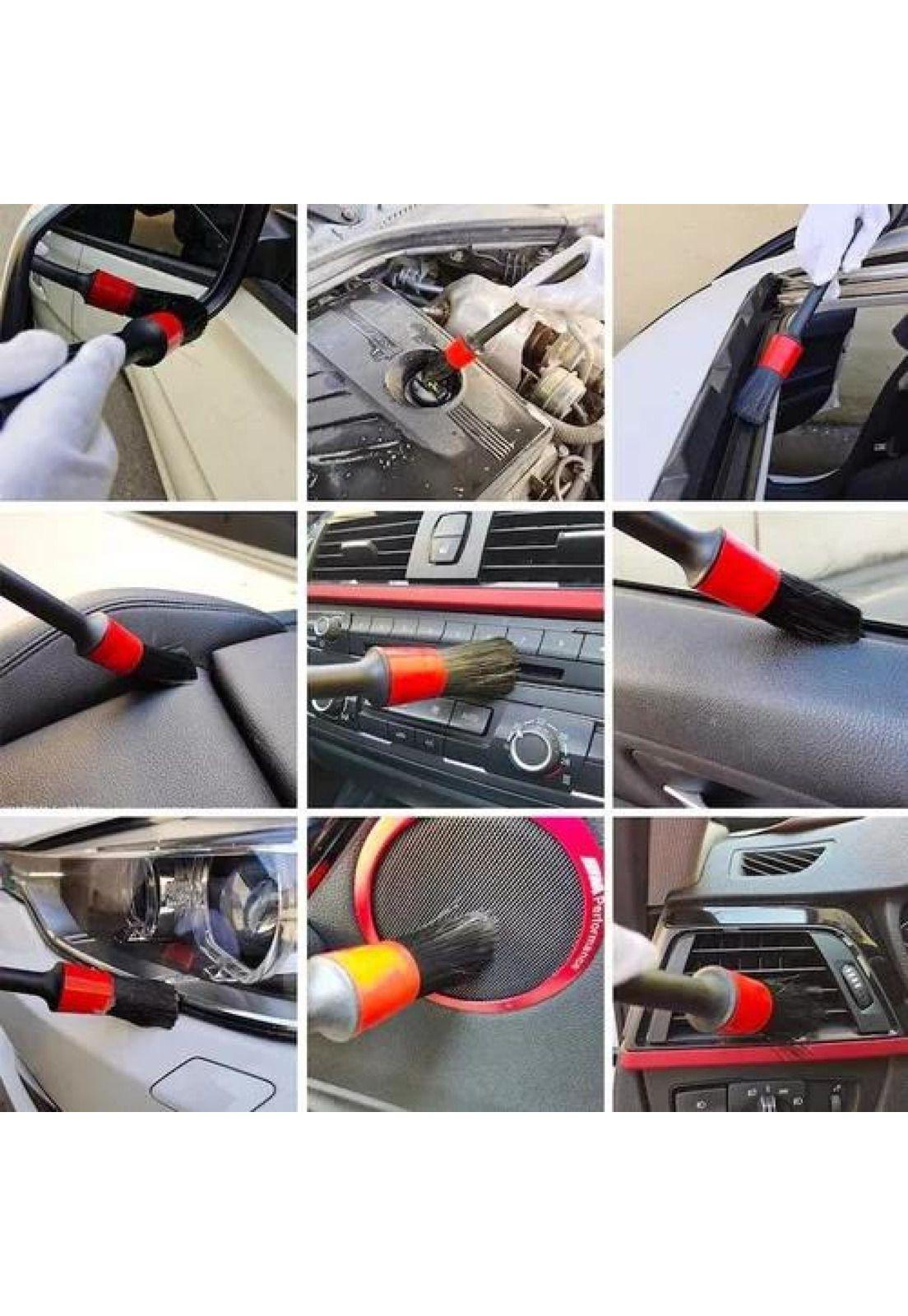 Kit de limpieza de auto, 18 piezas, pulidor de focos y limpieza de auto-4
