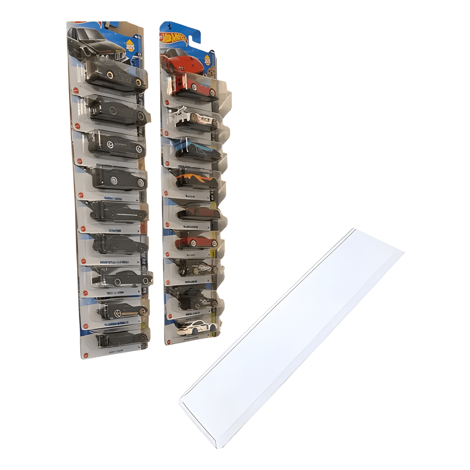 Exhibidor para Hot Wheels con blister 9 autos-0