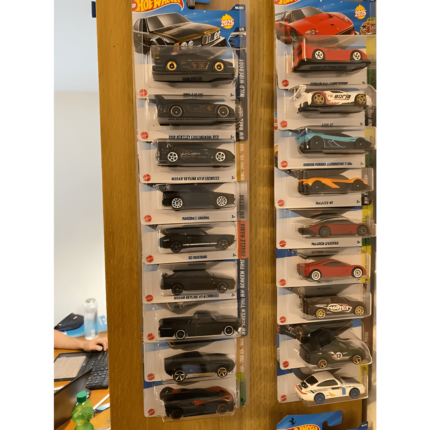 Exhibidor para Hot Wheels con blister 9 autos-2