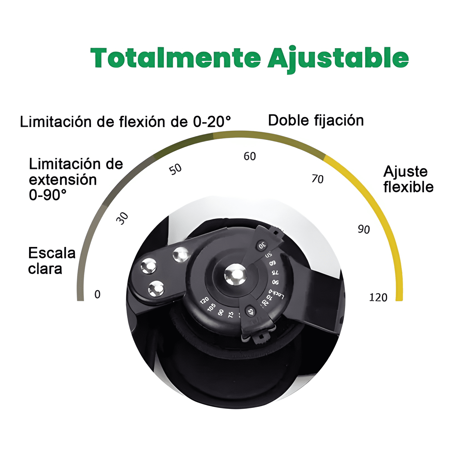 Inmovilizador de rodilla con regulación talla única #2-4