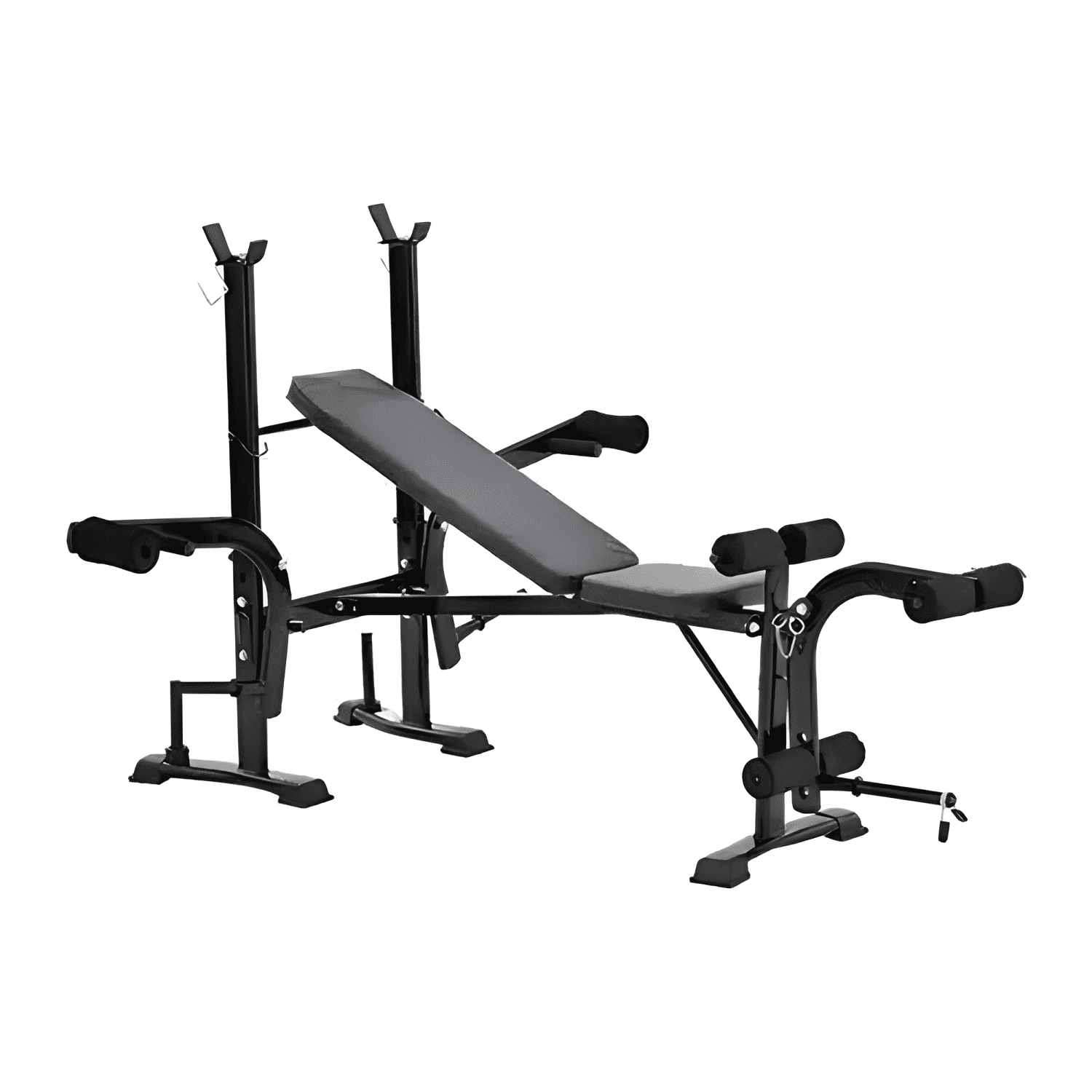 Banco multifuncional con soporte de pesas 223025-2