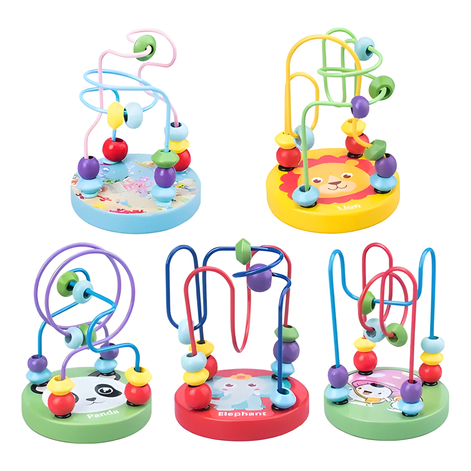 9 Pcs juguetes de estimulación temprana para niños #1-2