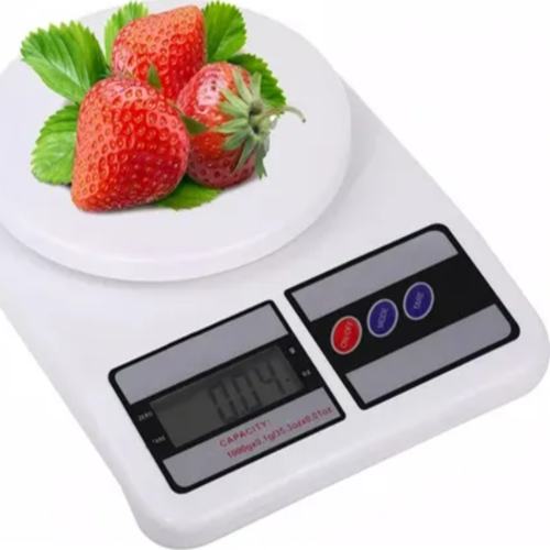Pantalla lcd blanca cocina electrónica-0