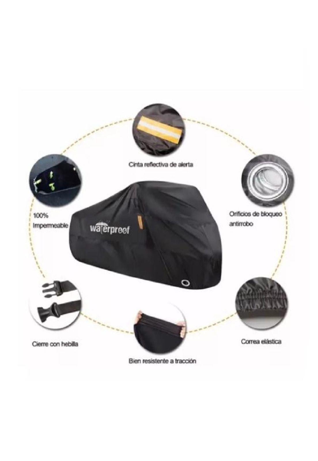 Cobertor funda cubre bicicleta impermeable protector 110x200-2