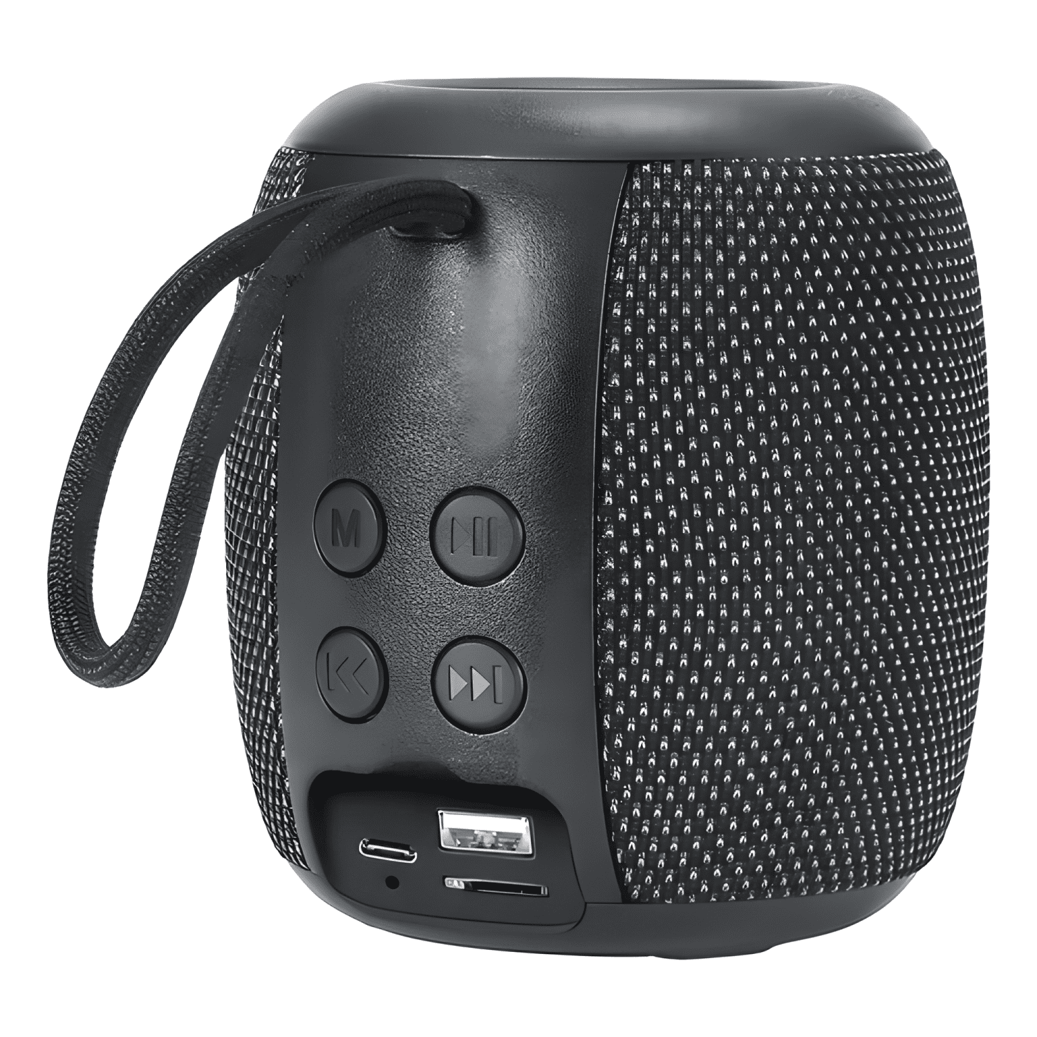 Parlante portátil inalámbrico bluetooth Negro-2
