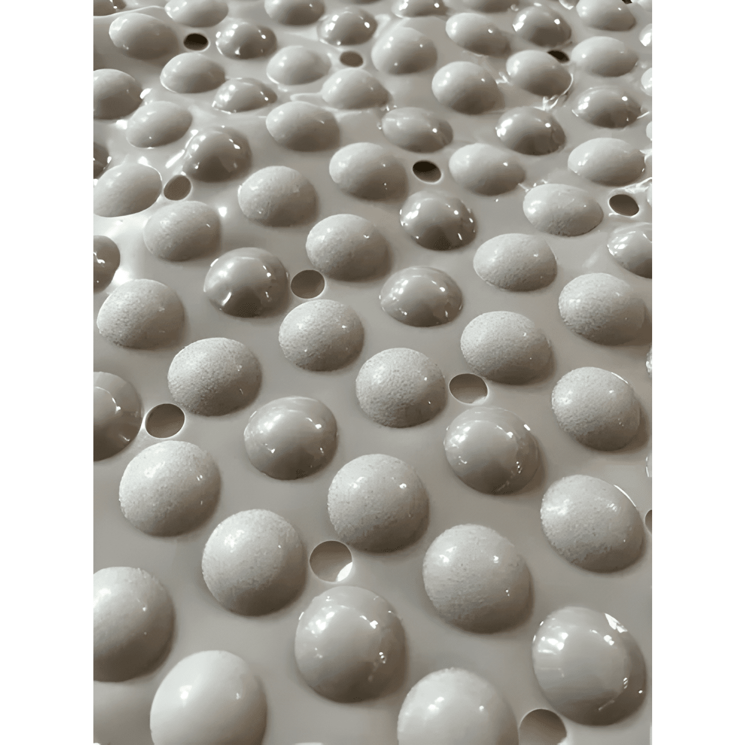 Alfombra De Baño Para Tina Ducha Antideslizante 68x37cm #1-0