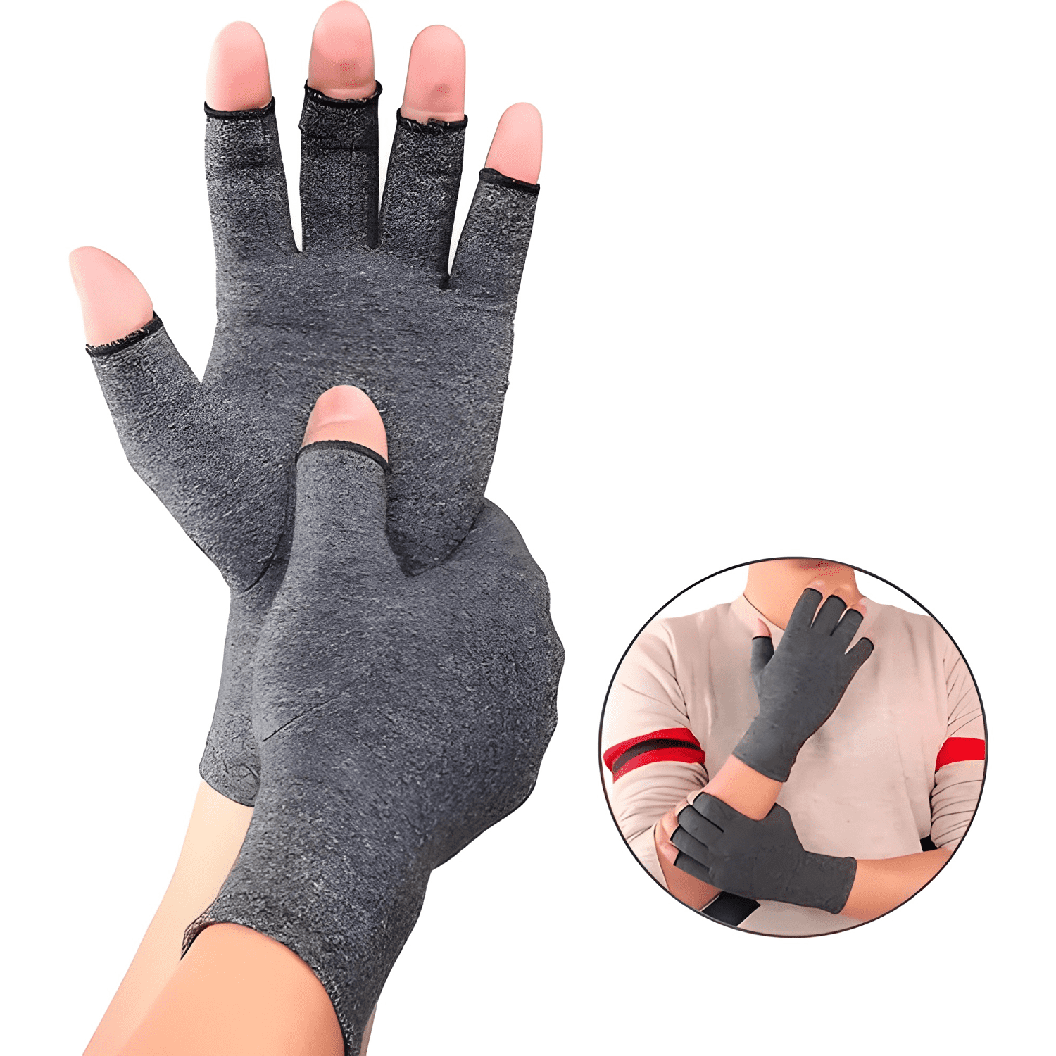 Guantes de compresión para artritis y artrosis-2
