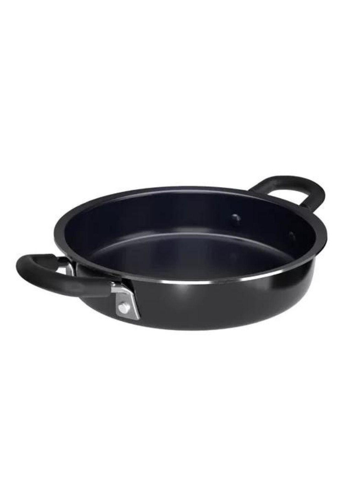 Paila antiadherente de 16 cm, marca Wens, color negro-6