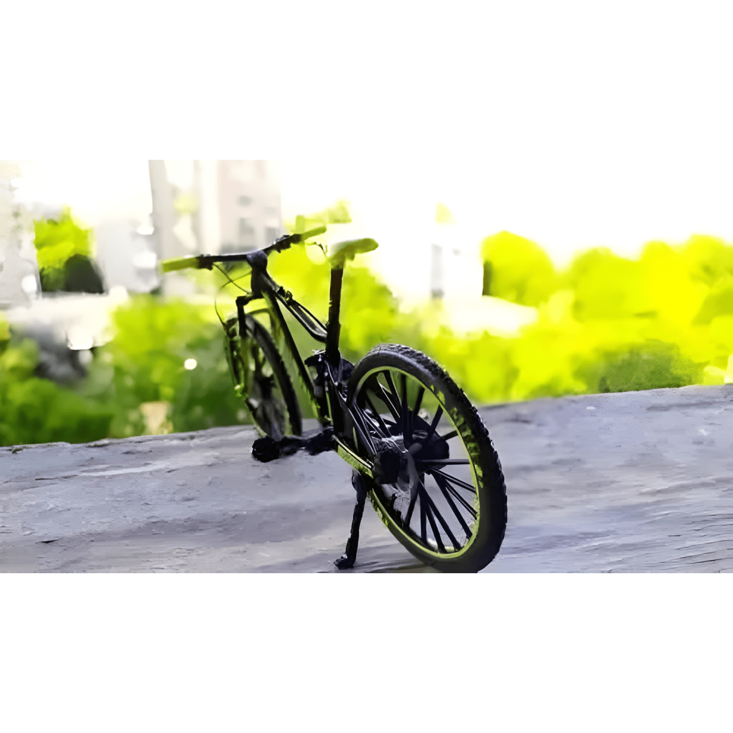 Bicicleta MTB escala 1:10 modelo coleccionable-2