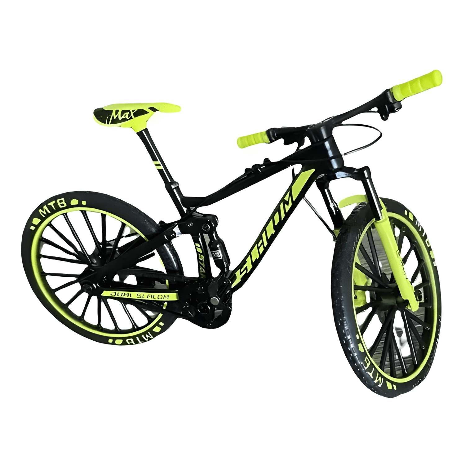 Bicicleta MTB escala 1:10 modelo coleccionable-3