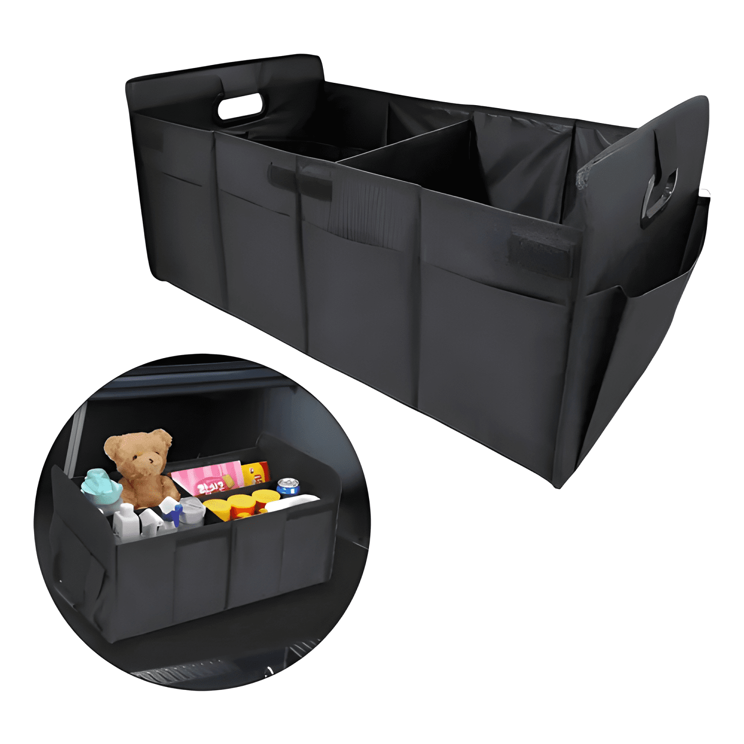 Organizador Auto Caja Bolso Plegable Maletero Vehiculo  #672-0
