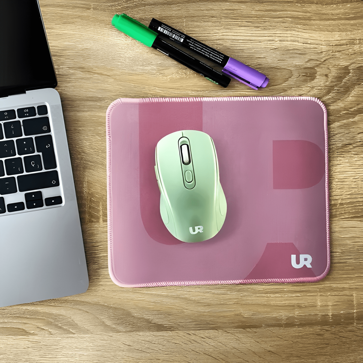 Mouse Pad Ur Urbano Labs UR-TAP-MOU-LB de Goma con Costura-3