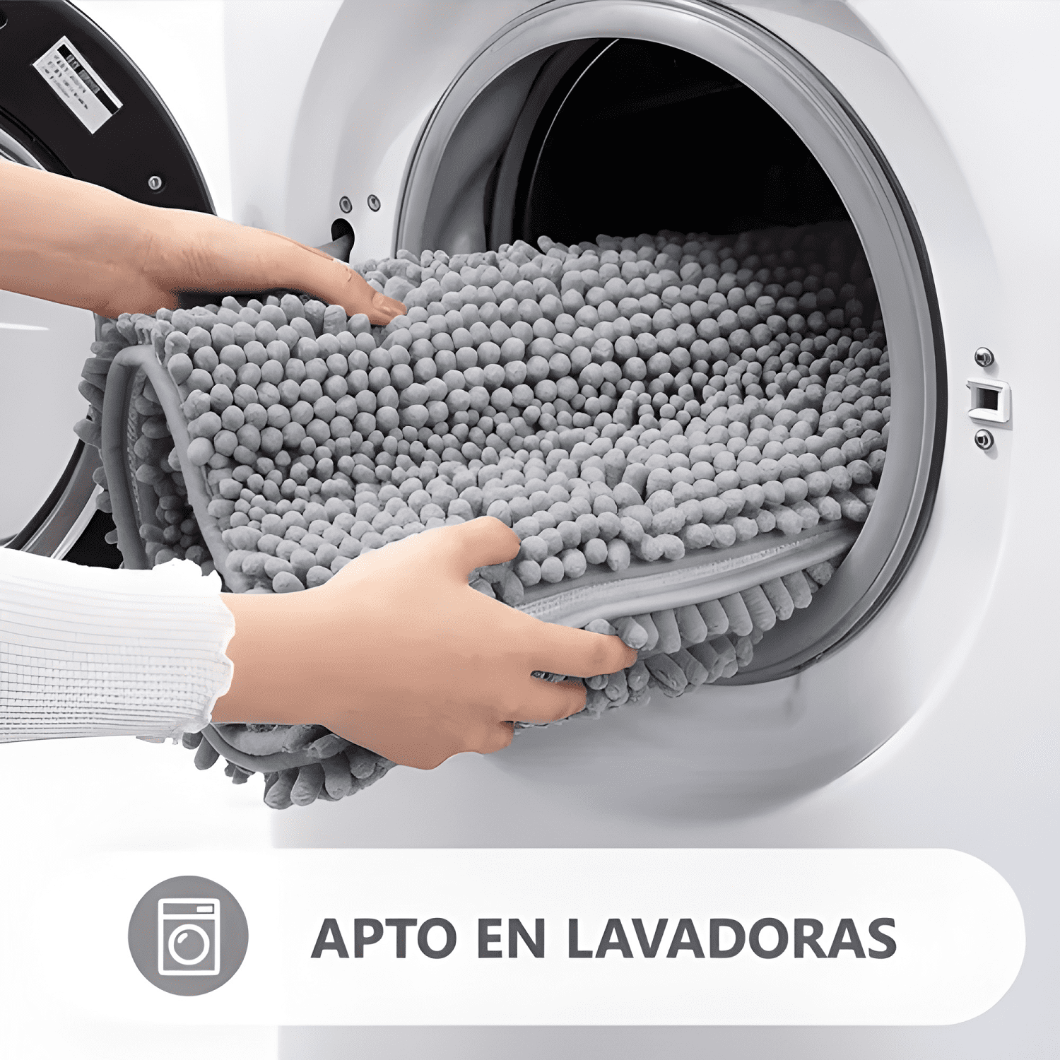 Tapete Alfombrilla De Baño Super Absorbente Piso Tina #1-1