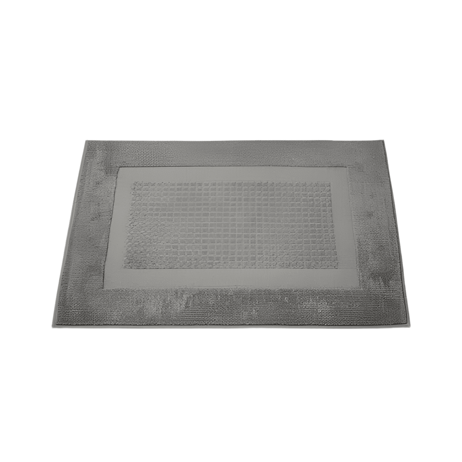 Alfombra De Baño Extrasuave 50x80 Cm Gris #1-1