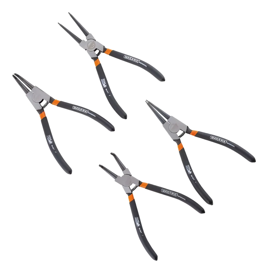 Set Juego Kit De Alicates Sacaseguros 7 Pulgadas Mk-0577-0