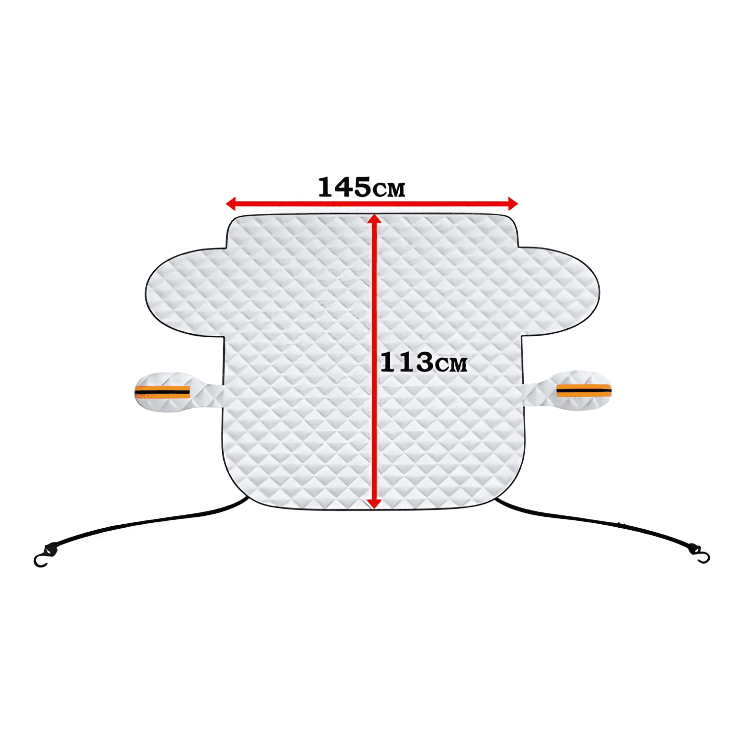 Funda Protectora Sol y Nieve Cubre Parabrisa Automóvil Plus-2