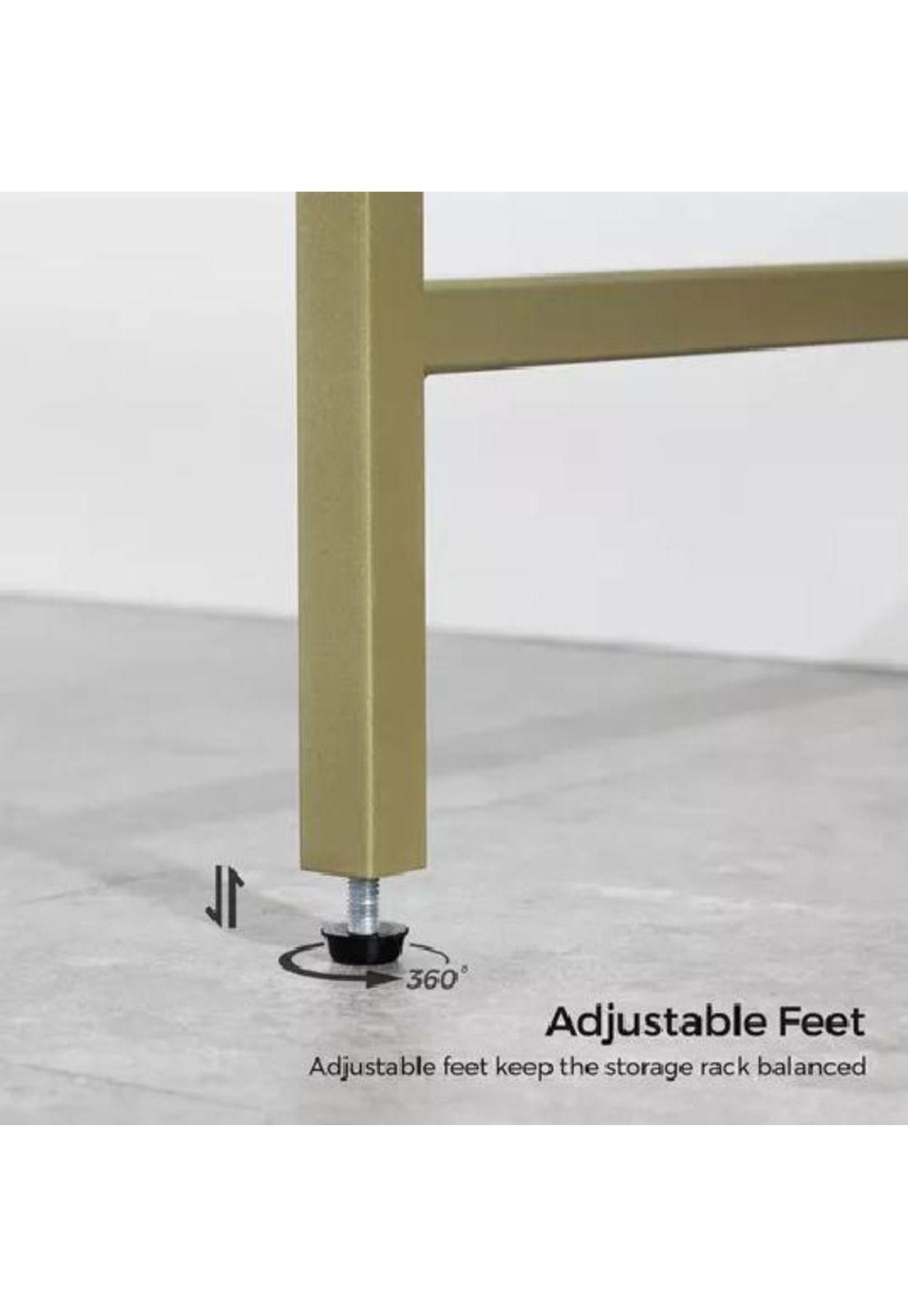 Mesa de arrimo vidrio Gold Premium-3