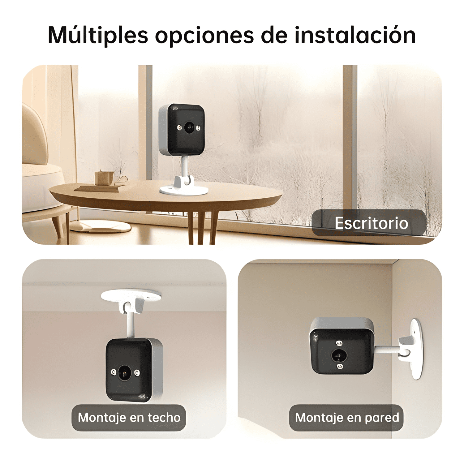 Cámara de Seguridad Wifi Exterior 3mp Ip Alarma Color Max-4