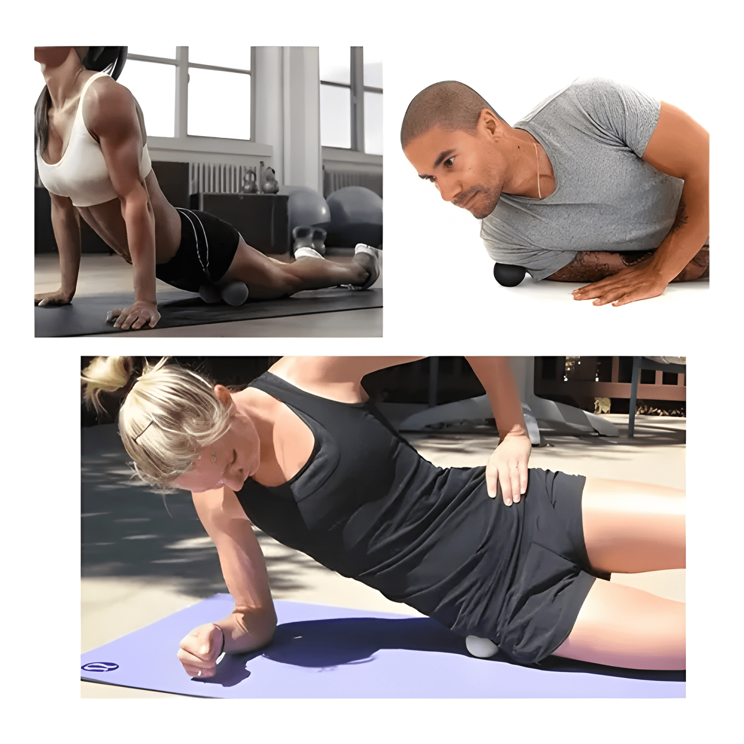 Pelota masaje lacrosse 63mm - pilates yoga rehabilitación-1