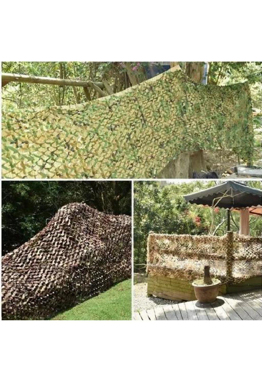 Malla camuflaje militar paintball airsoft 3x6 verde-3