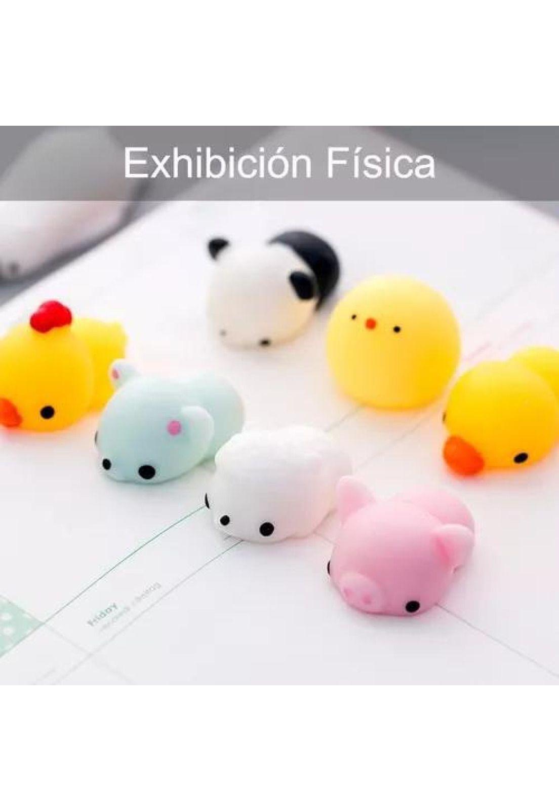 24 Piezas Mini Mochi Squishy - Antiestrés Fidget Squeeze Toy-4