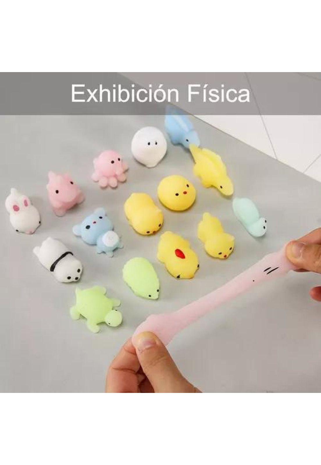 24 Piezas Mini Mochi Squishy - Antiestrés Fidget Squeeze Toy-6