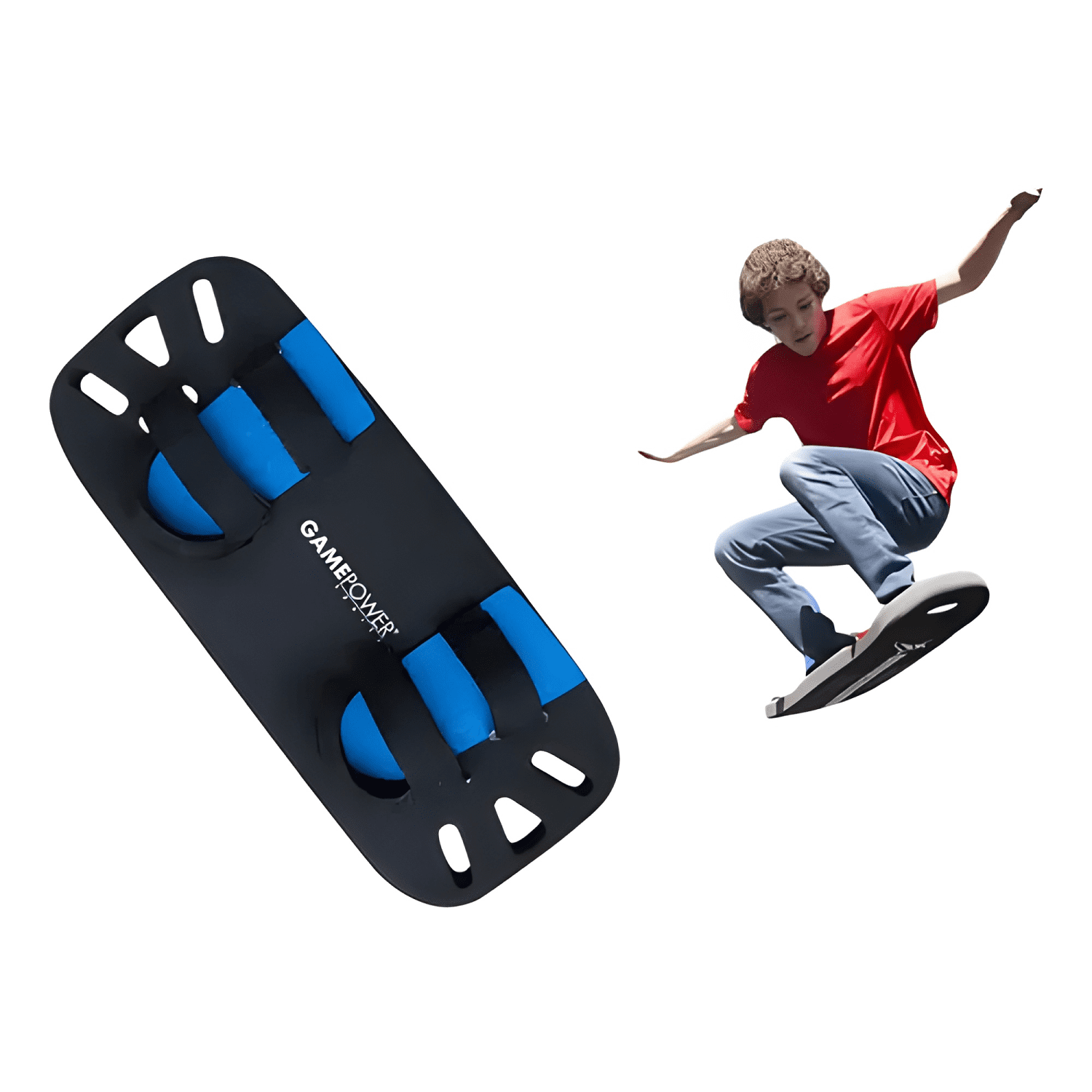 Tabla de saltos Gamepower para cama elástica 73x30x5 cm-1