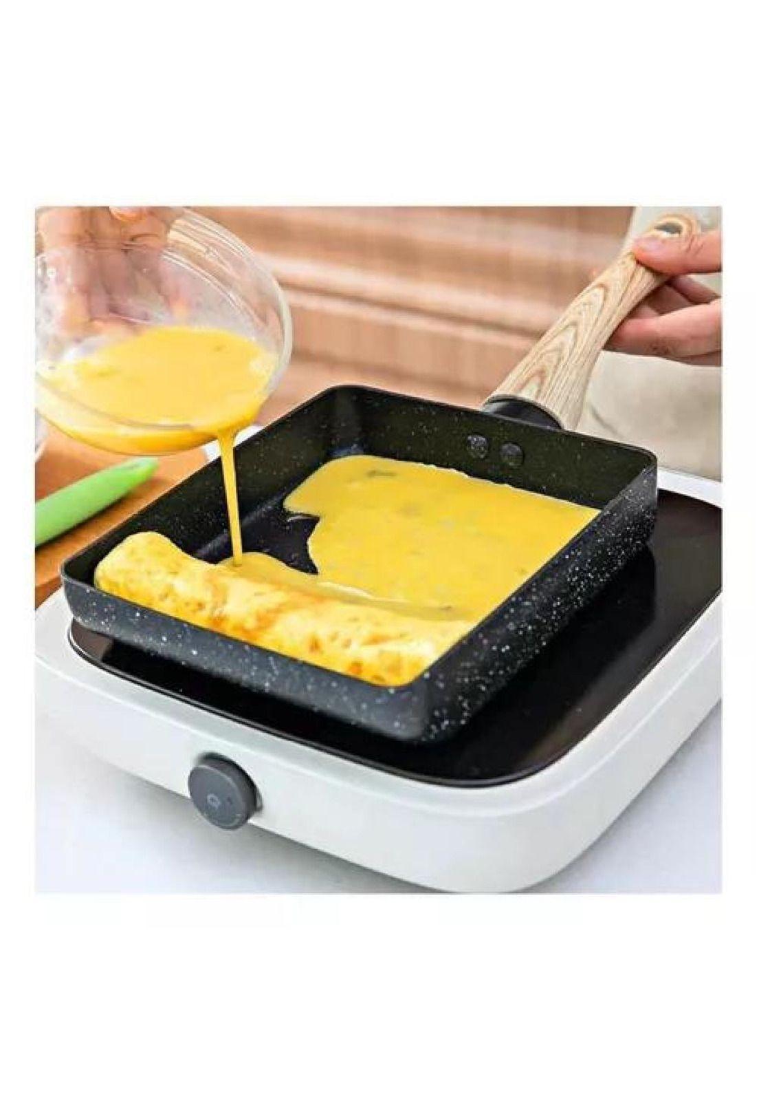 Sartén Cuadrado Antiadherente - Ideal para Tortillas-3