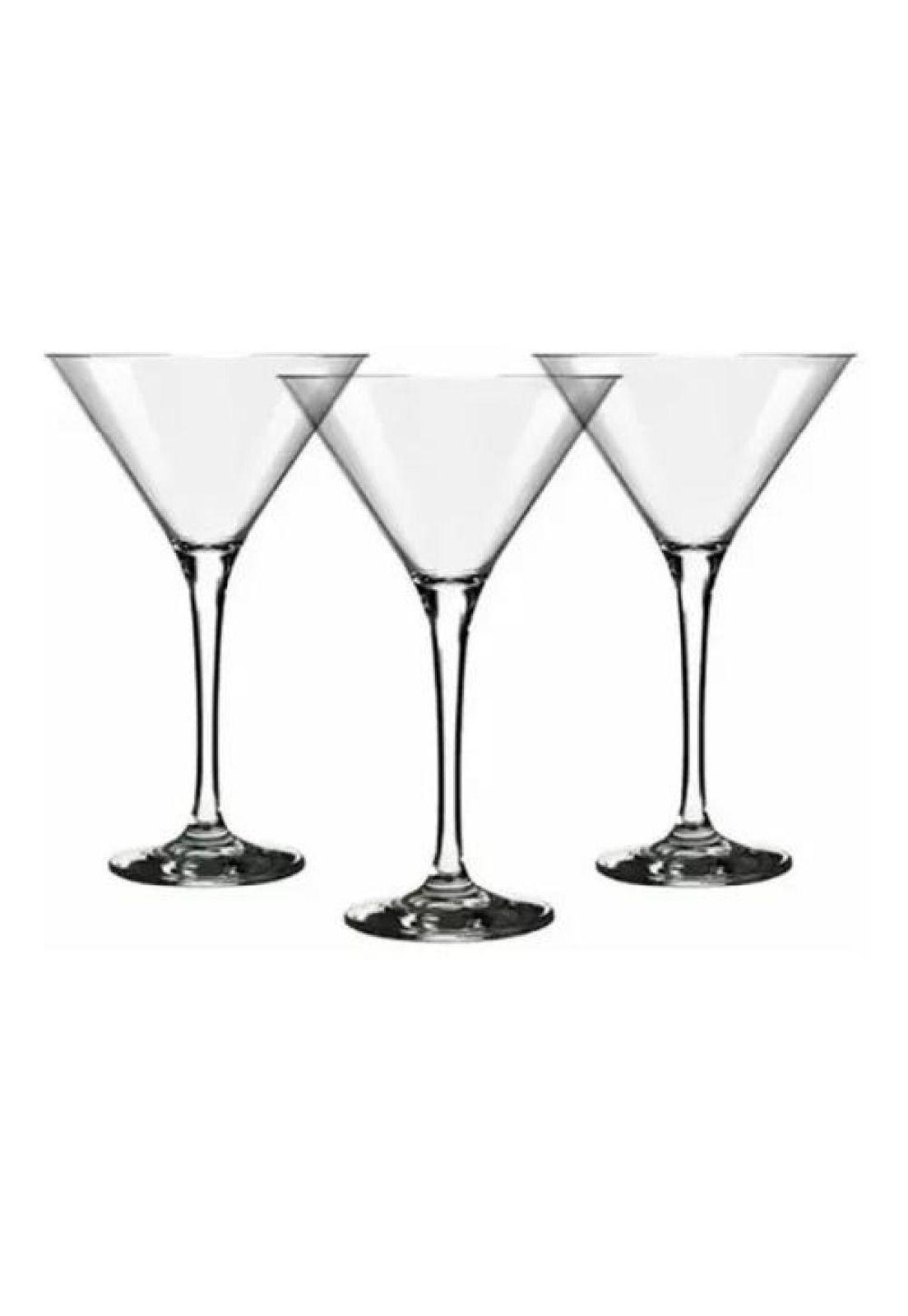 Copa Martini - De Vidrio, Coctel, 8.5 oz / 100 ml, C/6 pzs, Nadir-2