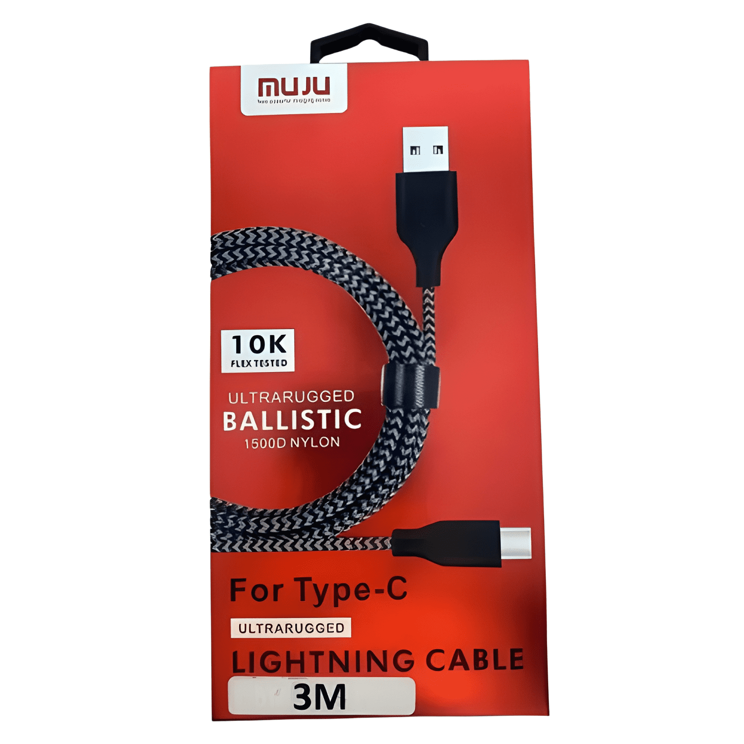Cable USB a tipo c 3 metros carga rápida #2-0