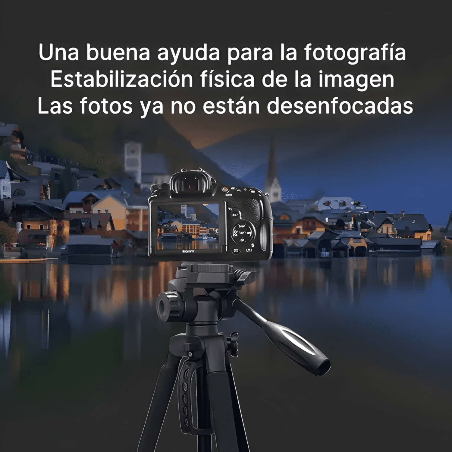 Trípode Para Cámara Profesional Con Control Bluetooth 160cm-2