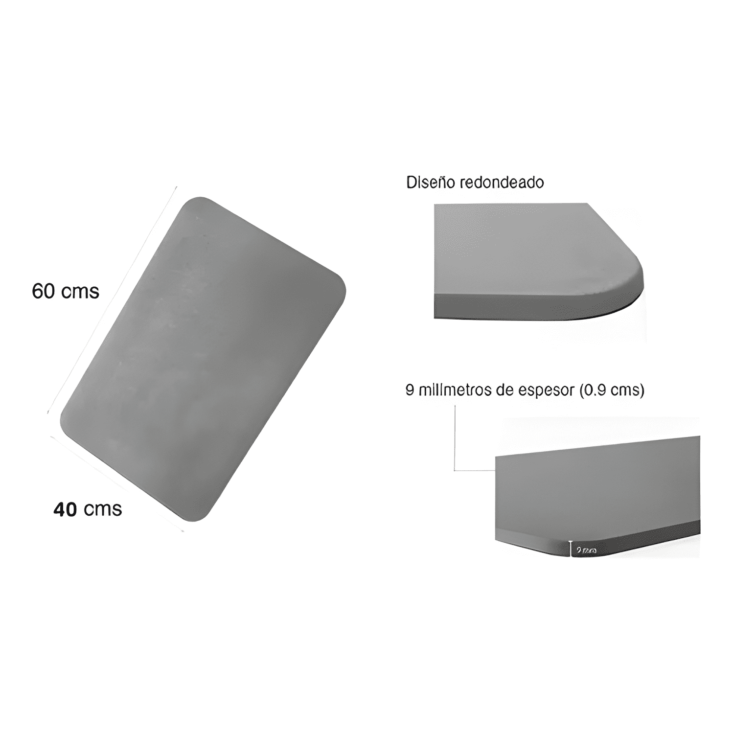 Tapete Para Baño 40x60cm De Piedra Diatomeas-4