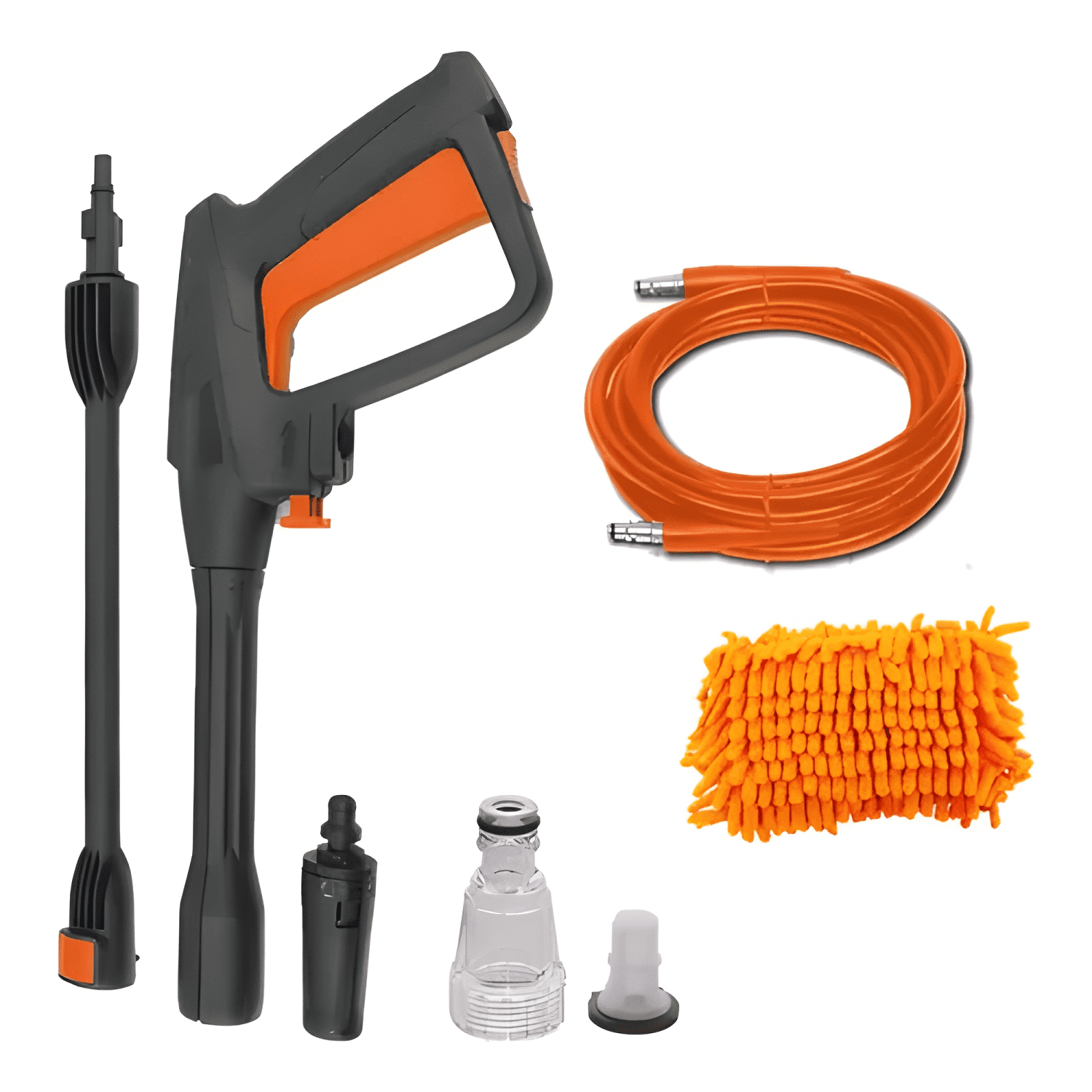Hidrolavadora Eléctrica Daewoo 1400w 105bar Negro/naranja #6-2