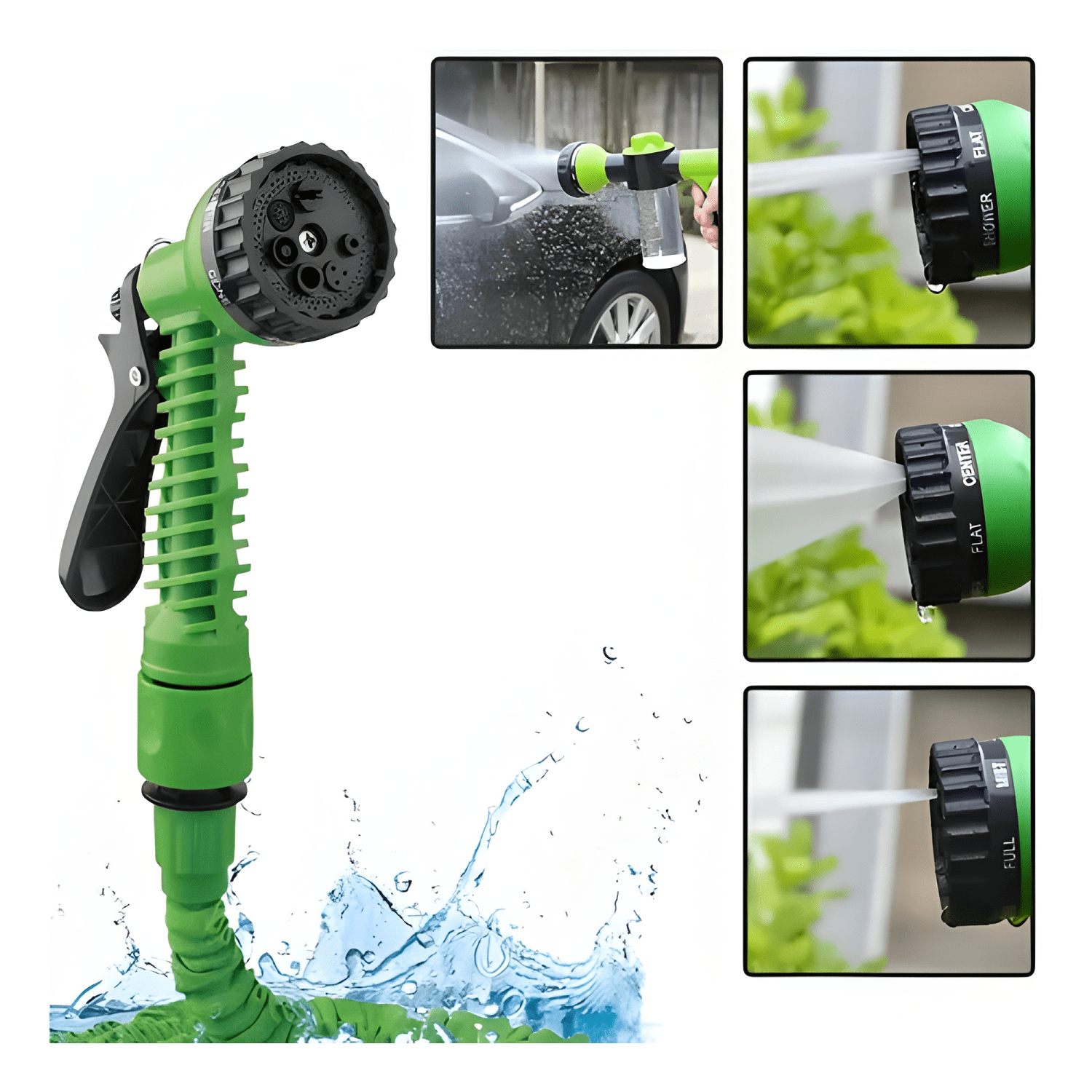 Magic hose manguera expandible retráctil 30m jardín 10mm-1