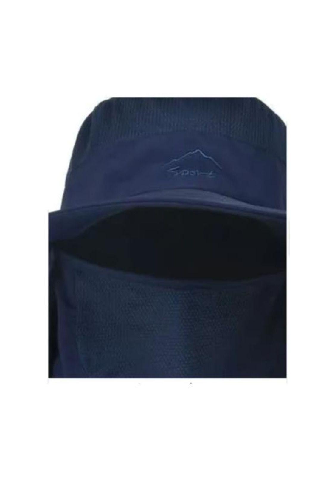 Sombrero Boonie Legionario Protección Solar Azul Marino-3