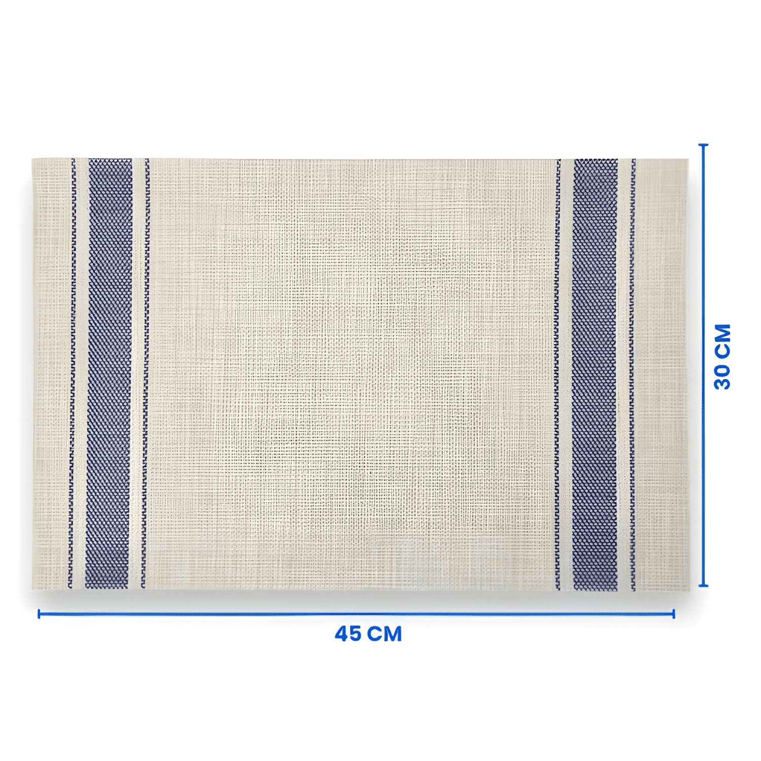 Set 4 individuales impermeables de mesa PVC 30x45 CM-1