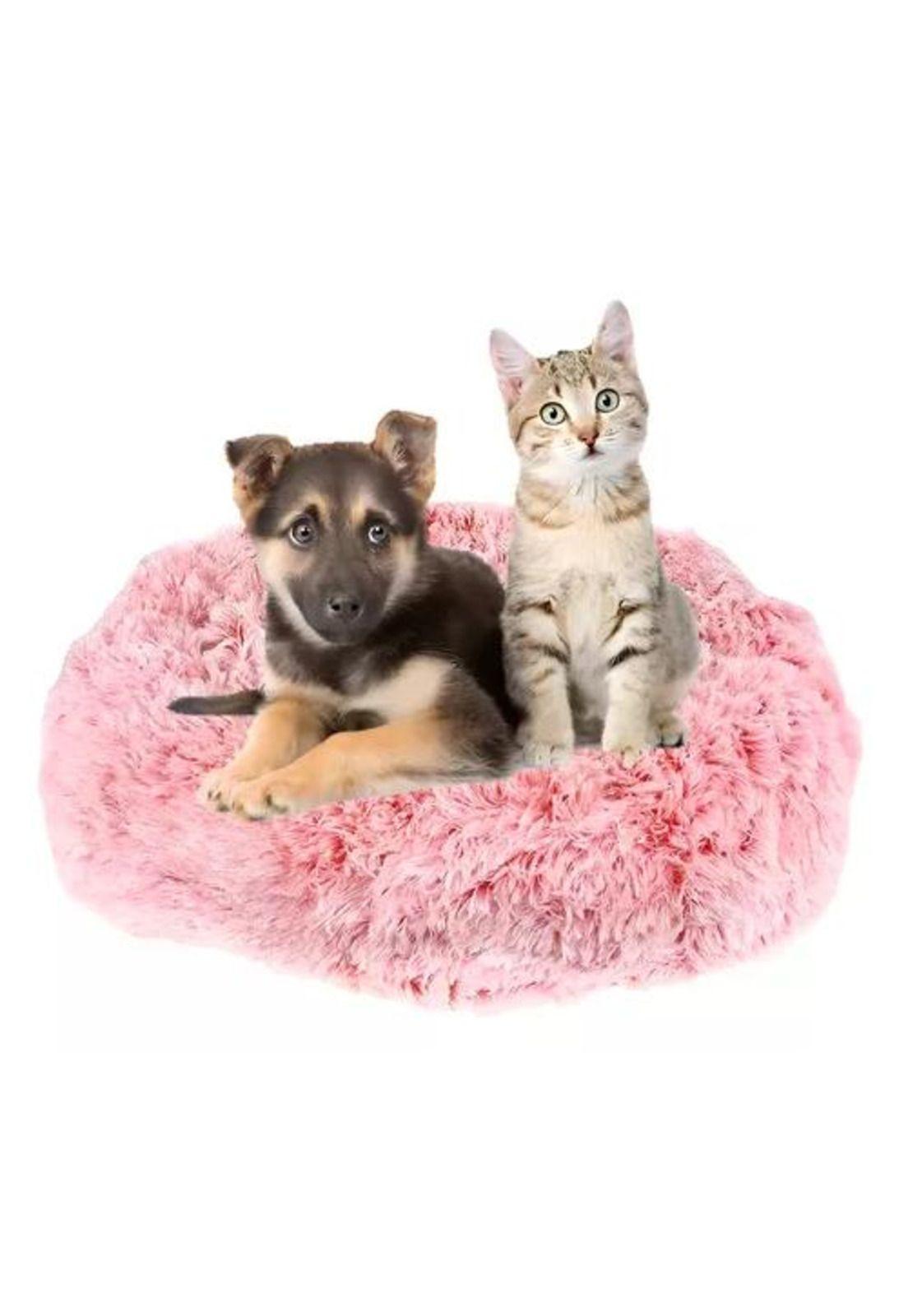 Cama tipo dona antiestrés para perros y gatos 40 cm-6