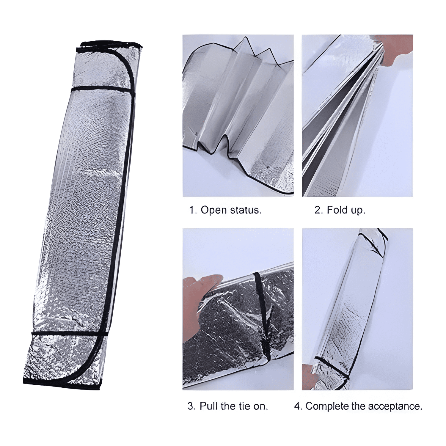 Tapa Parabrisas para Sol Cubre Vidrio Auto Camioneta Anti-uv-3